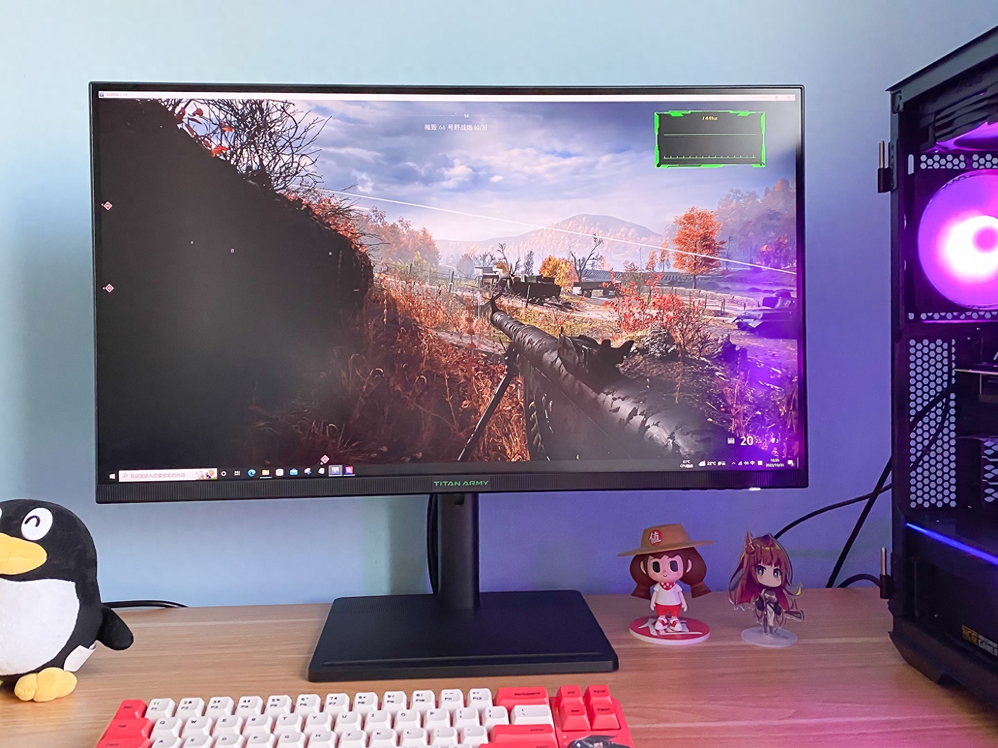 显示144hz怎么设置_显示器设置144赫兹_显示器怎么设置144hz