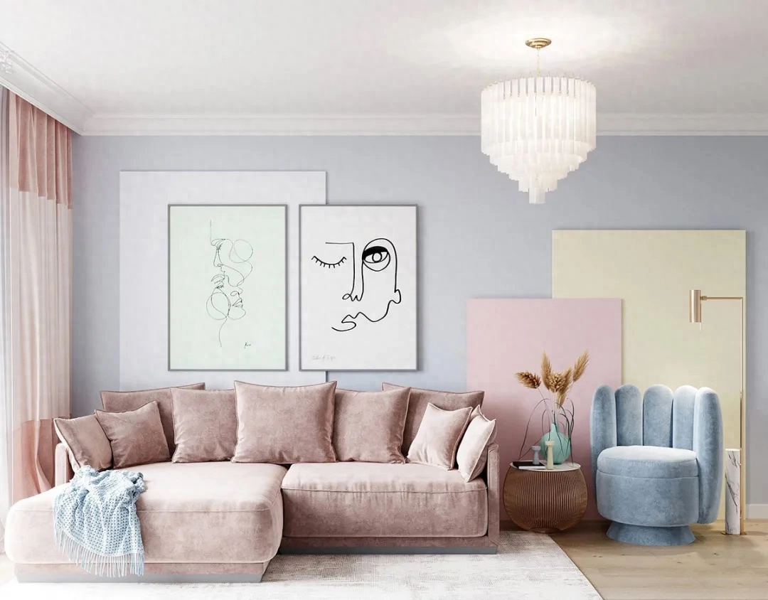 马卡龙色系6种颜色-如果颜色有味道，那马卡龙色一定是甜的