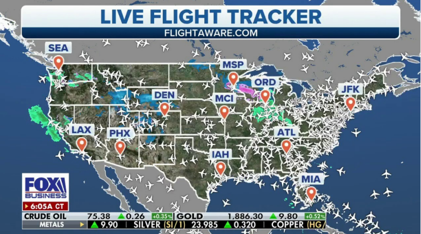 航班跟踪查询系统_flightaware航班跟踪_航班跟踪飞行动态查询