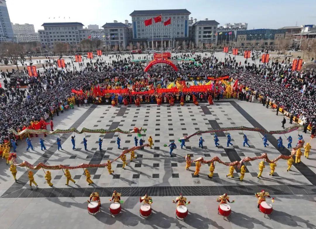 社火节-【网络中国节·元宵】高台：社火闹元宵 “耍”出幸福年