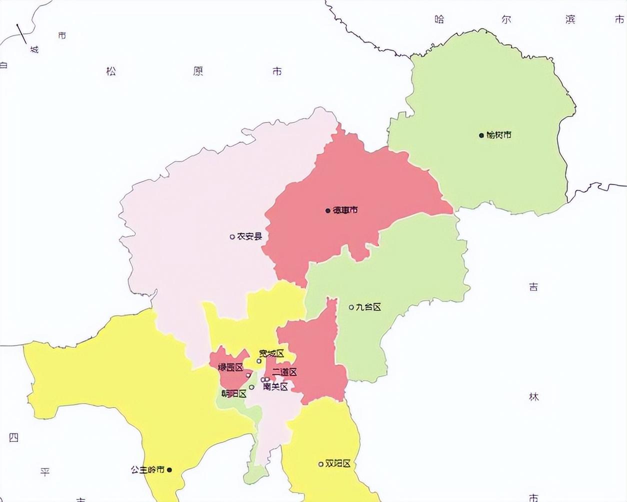 长春有哪些区-2022年新版长春市11区县行政格局：盘点长春的新变化