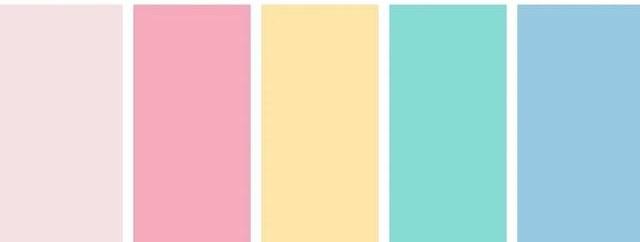 马卡龙色系配色卡_马卡龙色系是什么颜色_马卡龙色系由来