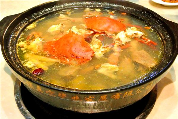 红膏蟹-69号私厨-膏蟹公鸭汤就是翘 同安味令我魂牵梦萦