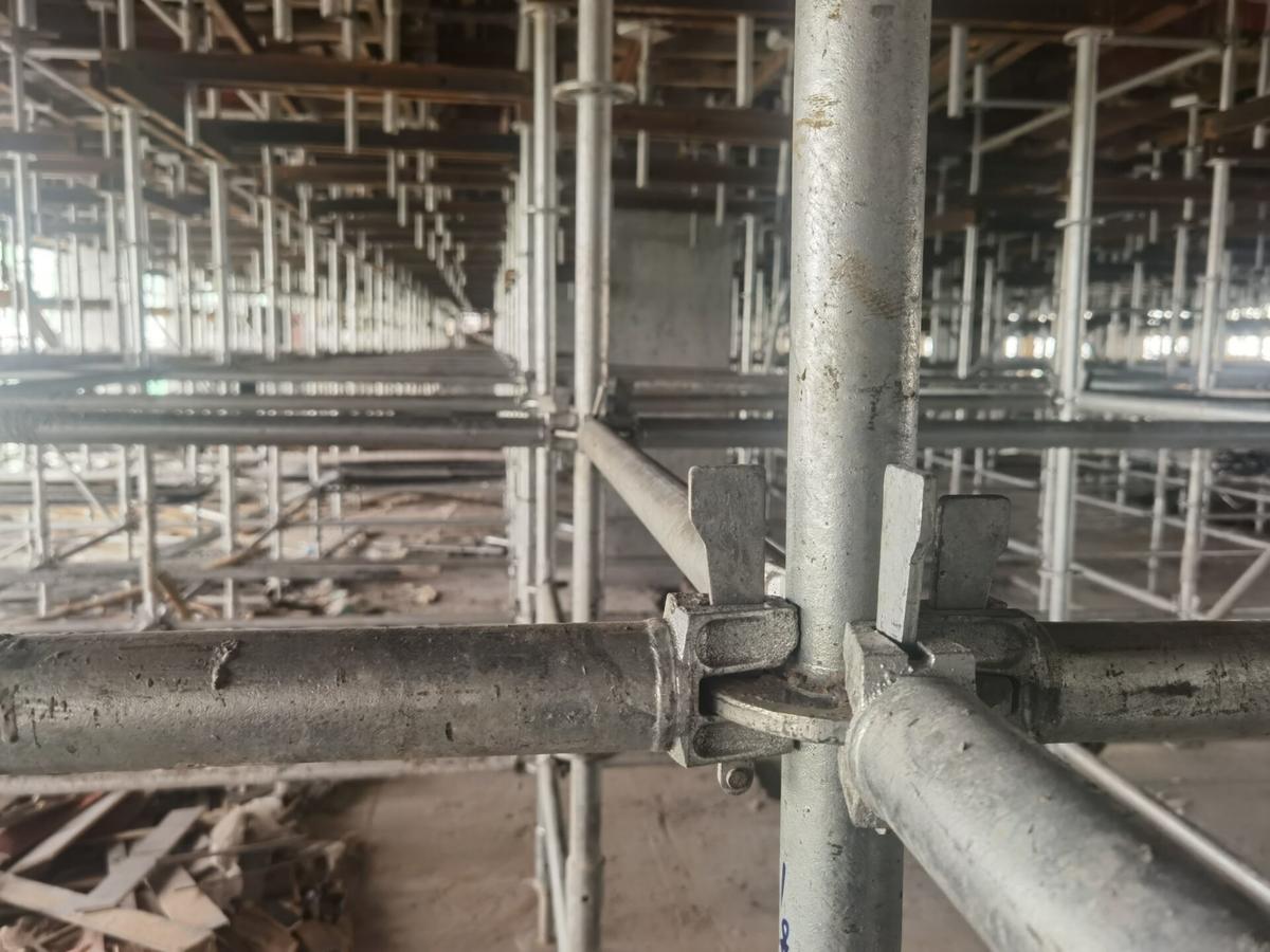 满堂脚手架-已经实施！工程脚手架使用标准有“硬杠杠”