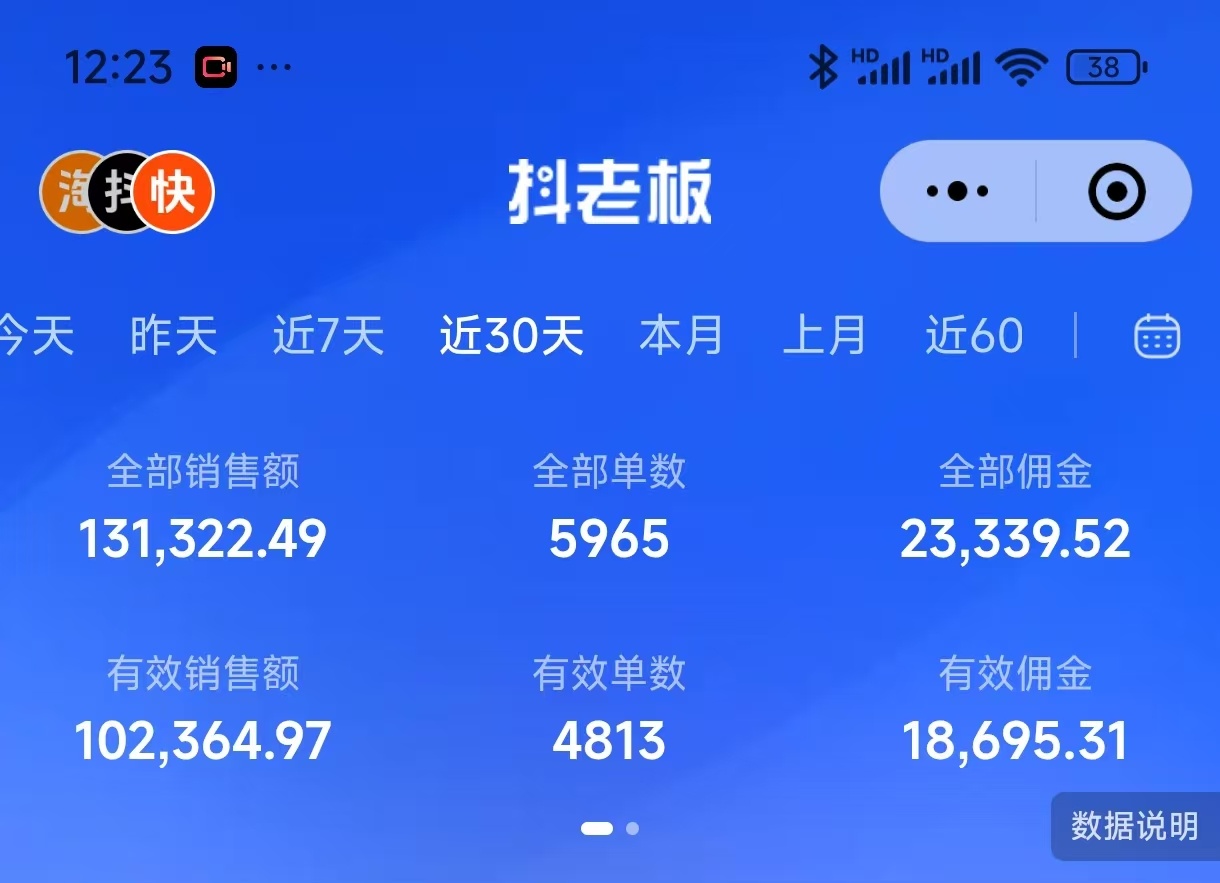 快手新玩法：0经验搬运，单账号30天实测销售破13W🔥