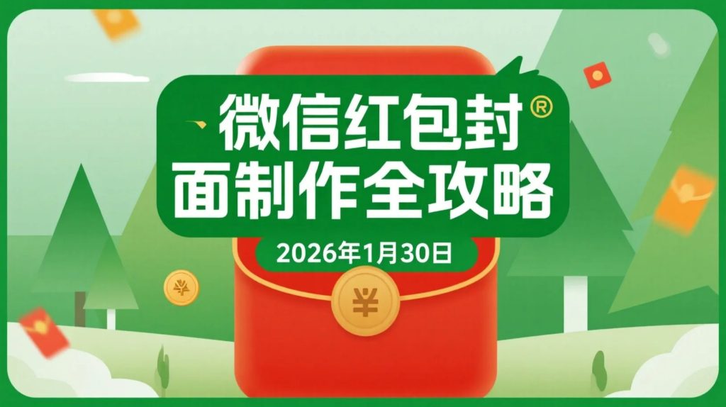 图片[1]-【2026.01.30】微信红包封面制作全攻略：从创意设计到审核发放，手把手教你玩转红包封面-老高项目网