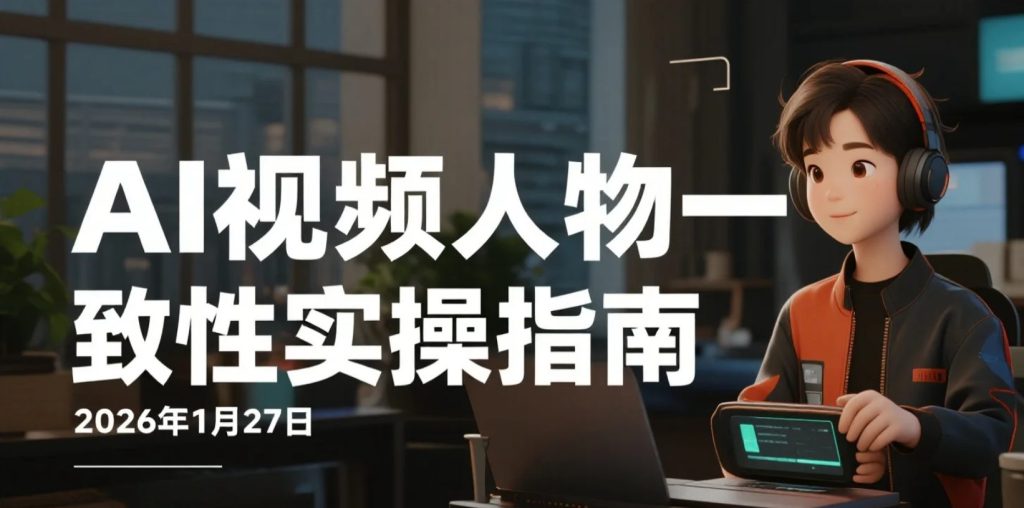 【2026.01.27】AI视频人物一致性全攻略：多角色口型同步实操指南-老高项目网