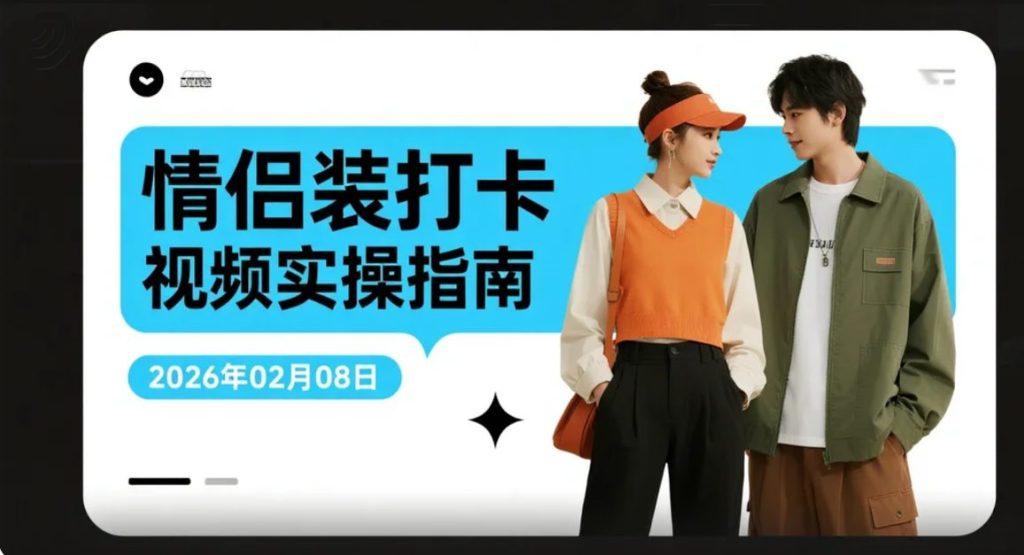 【2026.02.08】情侣装IP打卡短视频玩法拆解：借势《疯狂动物城》主题打造高互动内容-老高项目网
