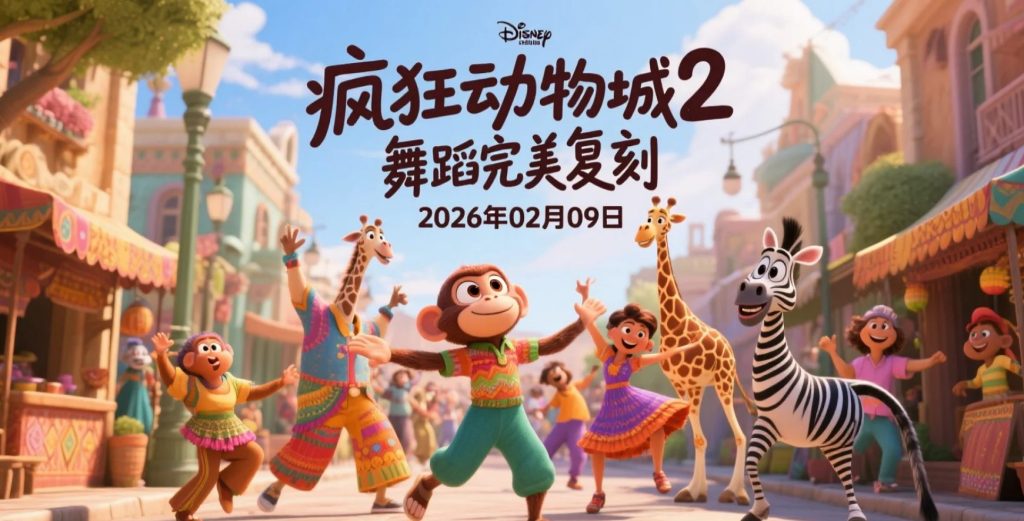 【2026.02.09】游戏角色复刻《疯狂动物城2》魔性舞步的实操玩法与内容变现思路-老高项目网