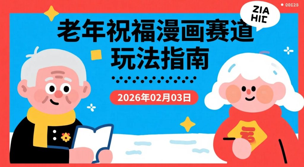 【2026.02.03】老年祝福新蓝海：漫画小佛陀创意研究与实操-老高项目网