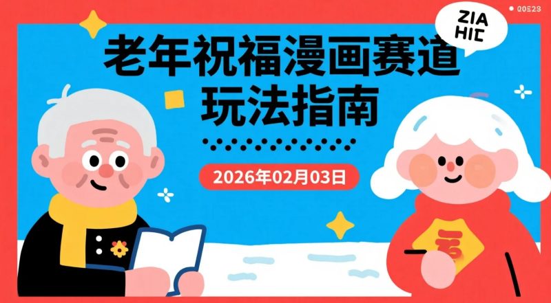 【2026.02.03】老年祝福新蓝海：漫画小佛陀创意研究与实操-老高项目网