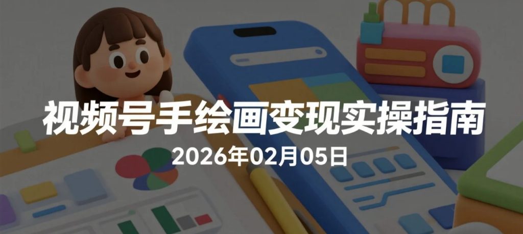 【2026.02.05】视频号手绘AI实操指南：零基础快速制作-老高项目网