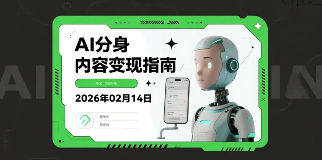 【2026.02.14】AI分身内容变现指南：Twinfluence助你高效打造品牌数字资产-老高项目网