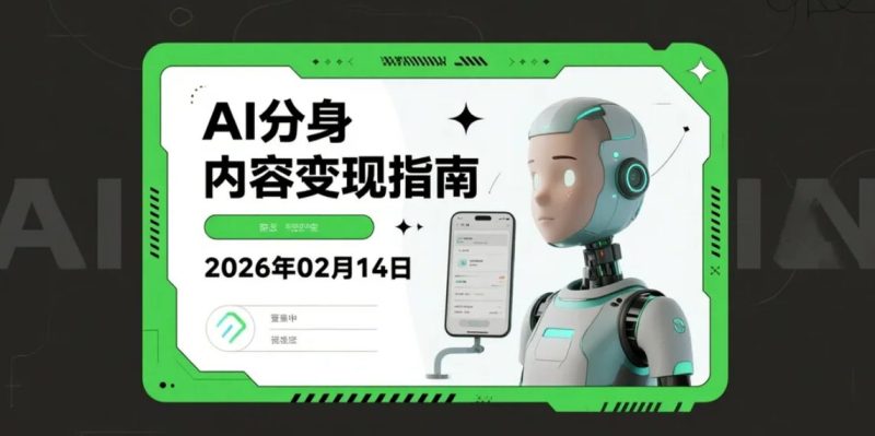 【2026.02.14】AI分身内容变现指南：Twinfluence助你高效打造品牌数字资产-老高项目网
