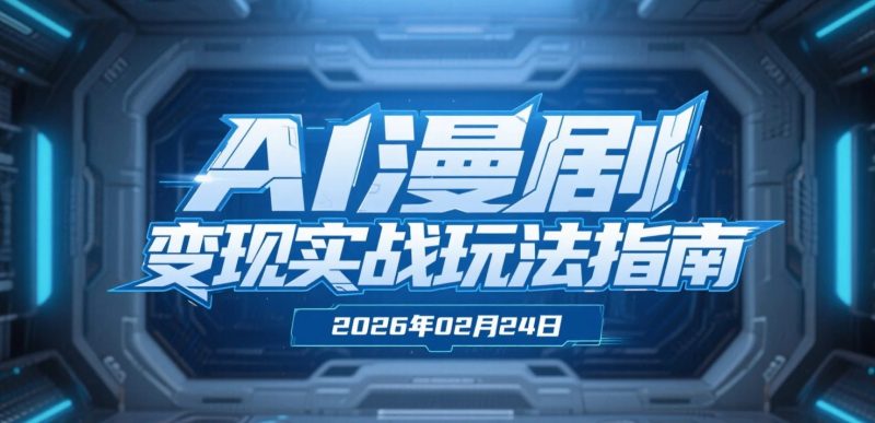 【2026.02.24】AI漫剧手机实操变现拆解：从起号到内容制作的完整流程整理-老高项目网