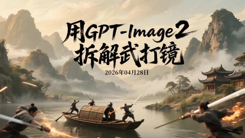 【2026.04.28】用GPT-Image2拆解武打镜头：24帧连环画还原动作设计与视觉节奏-老高项目网
