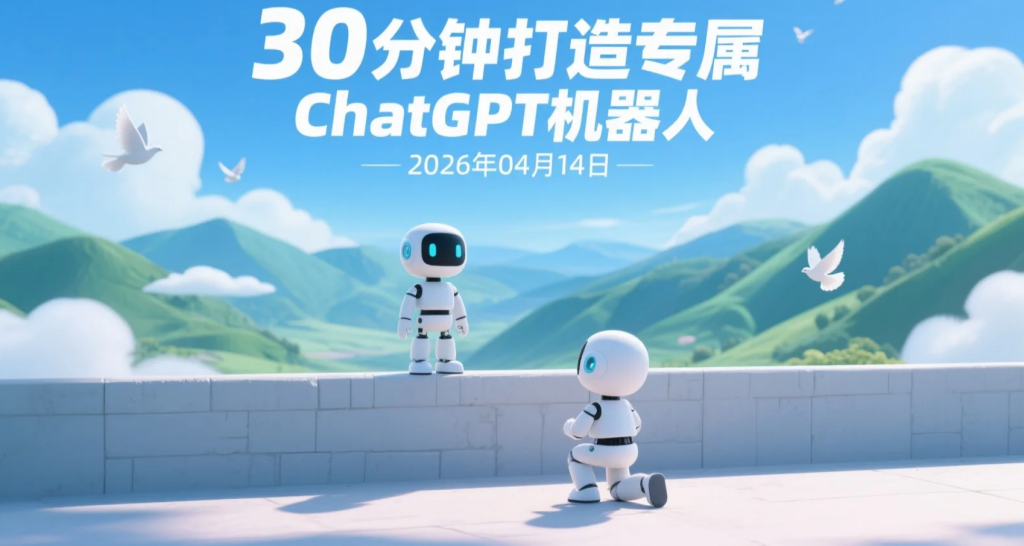【2026.04.14】30分钟打造专属ChatGPT机器人，从0到1实现自动化获客与效率提升-老高项目网