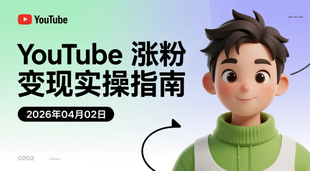 【2026.04.02】YouTube涨粉变现实操指南：4年从零到百万粉丝，狂赚460万！-老高项目网