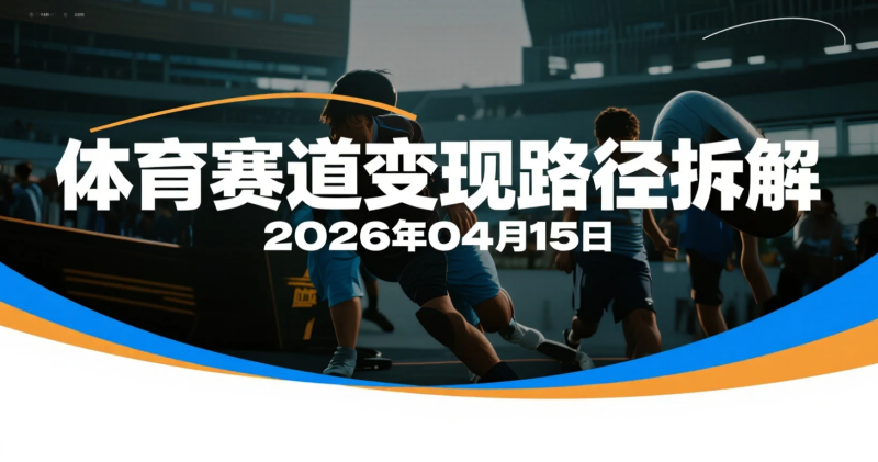【2026.04.15】体育赛道变现路径拆解:从0到1打造精选视频的实操指南-老高项目网