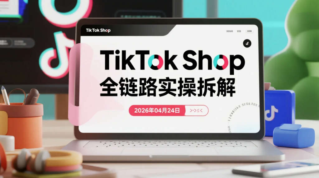 【2026.04.24】TikTok Shop全链路实操拆解：从开店引流到广告与达人协同的出单路径-老高项目网