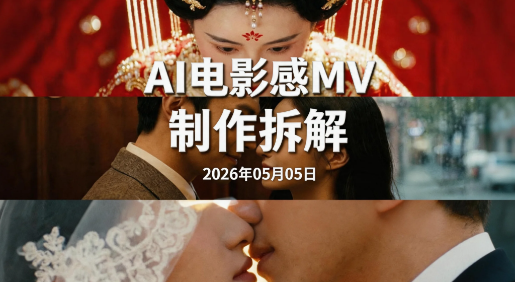 【2026.05.05】AI电影感MV制作拆解丨从创意到成片的实操路径与工具用法-老高项目网