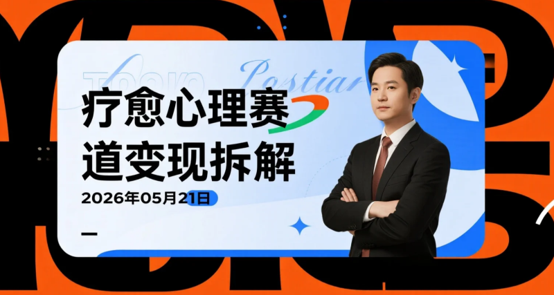 【2026.05.21】疗愈心理赛道变现拆解:专业能力与商业运营双线实操,适合零基础入局-老高项目网