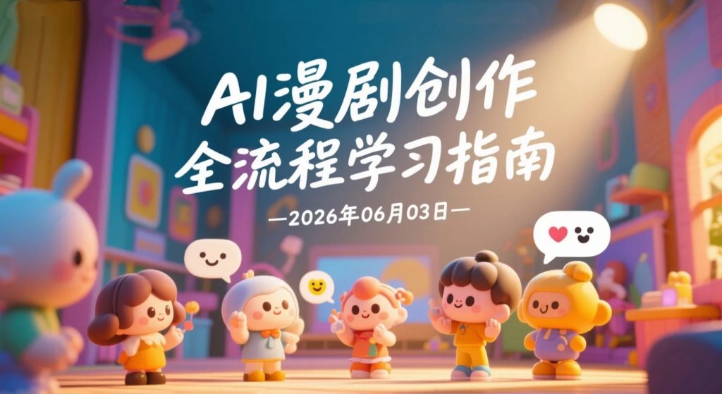 【2026.06.03】AI漫剧创作全流程学习指南：从剧本构思到成片制作的实操思路解析-老高项目网