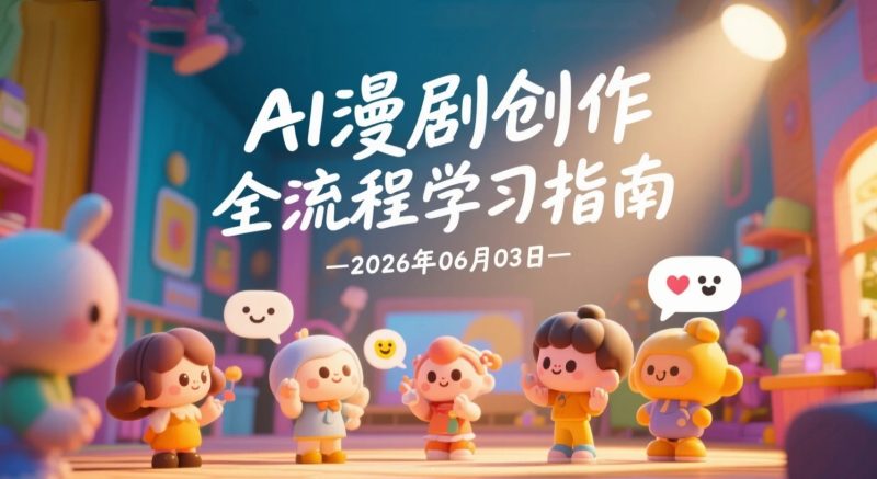 【2026.06.03】AI漫剧创作全流程学习指南:从剧本构思到成片制作的实操思路解析-老高项目网