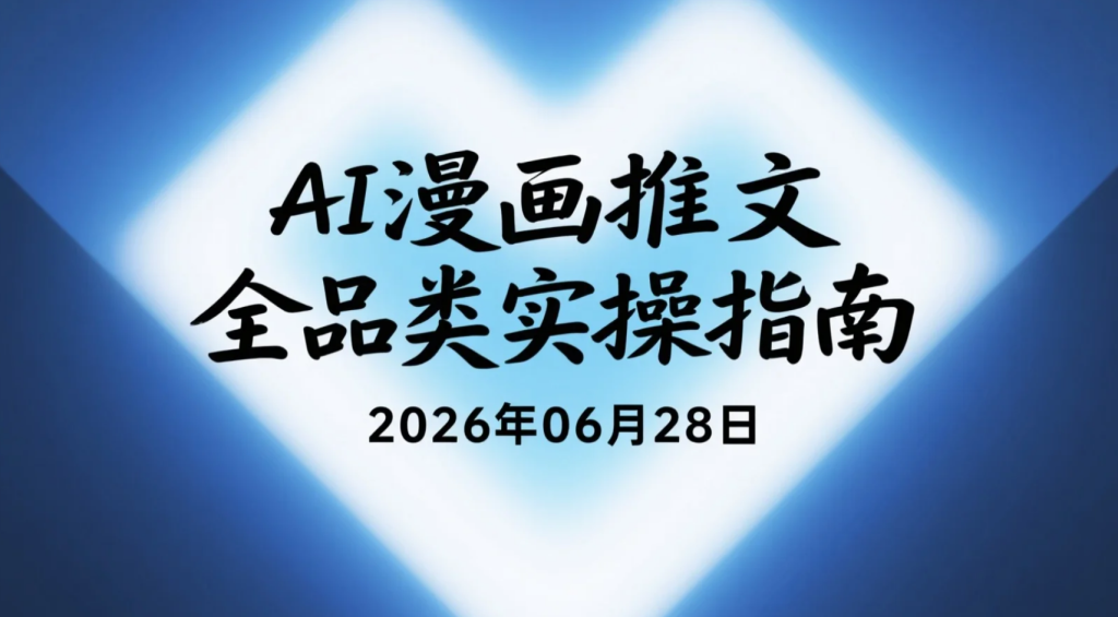 【2026.06.28】AI漫画推文全品类实操指南：覆盖虐恋、复仇、爽文、恐怖、仙侠等热门方向-老高项目网