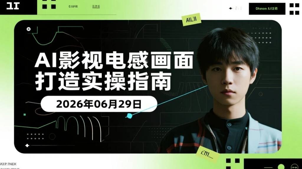 【2026.06.29】AI影视电影感画面打造实操指南-老高项目网