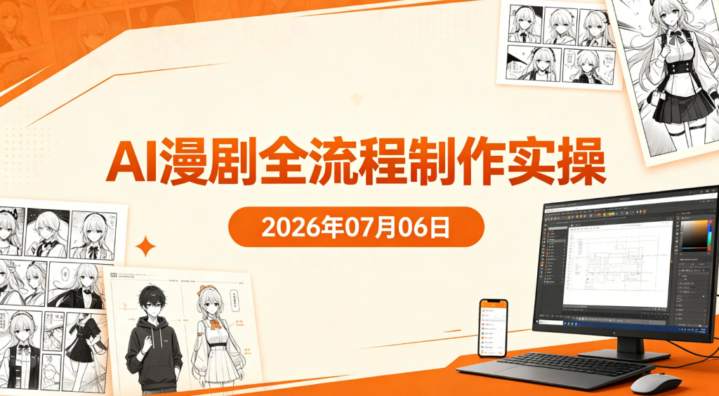【2026.07.06】AI漫剧全流程制作实操：统一人物画风、分镜运镜、动态生成与配音对口型项目拆解-老高项目网
