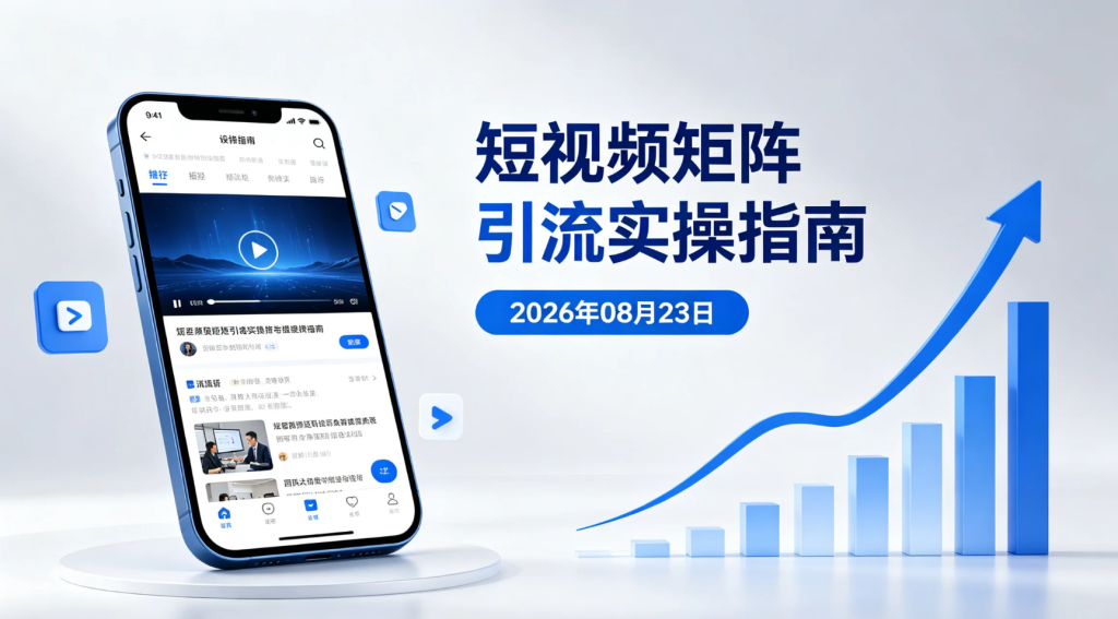 【2026.08.23】短视频矩阵引流实操指南：五大平台流量推广、爆款选题与AI批量创作-老高项目网