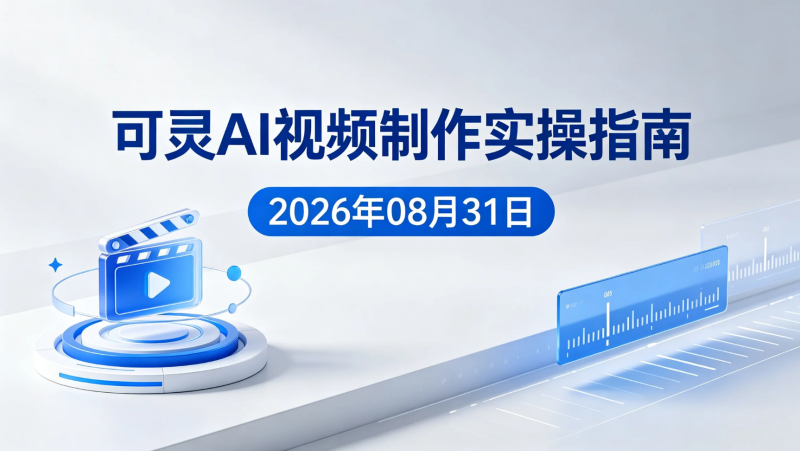 【2026.08.31】可灵AI视频制作实操指南:从提示词到角色一致性与成片流程-老高项目网