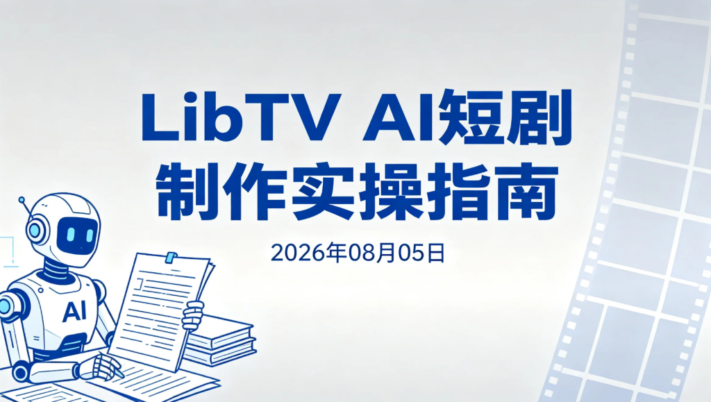 【2026.08.05】LibTV AI短剧制作实操指南：小说转玄幻短剧与AI视频创作学习-老高项目网